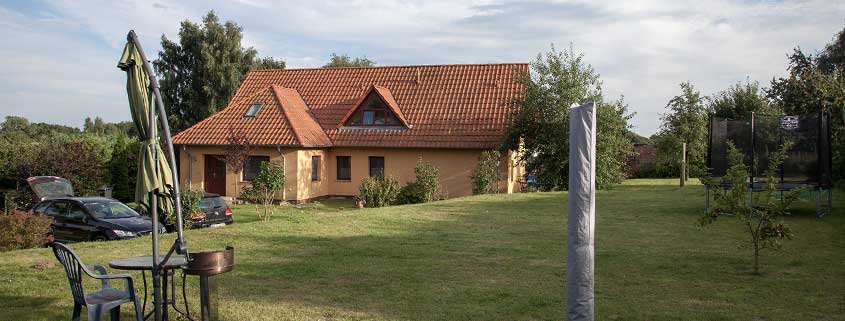 Ferienhaus Stauske auf Usedom mit großem Garten